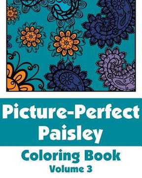 portada Picture-Perfect Paisley Coloring Book (Volume 3) (in English)