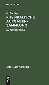 portada Physikalische Aufgabensammlung (in German)