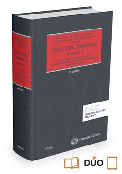 portada Código Civil Comentado Vol. Iv ( 2ª Ed. ) (Estudios y Comentarios de Legislación) (in Spanish)
