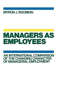 portada Managers as Employees (en Inglés)