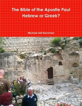 portada The Bible of the Apostle Paul Greek or Hebrew (en Inglés)