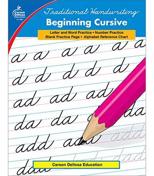 portada Traditional Handwriting: Beginning Cursive, Grades 2 - 5 (in English)