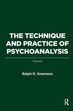 portada The Technique and Practice of Psychoanalysis: Volume i: 1 (in English)