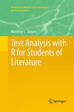 portada Text Analysis with R for Students of Literature (en Inglés)