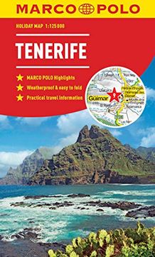 portada Tenerife Marco Polo Holiday map 2019 - Pocket Size, Easy Fold Tenerife map (Marco Polo Holiday Maps) 