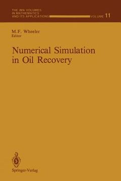 portada numerical simulation in oil recovery (en Inglés)
