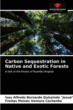 portada Carbon Sequestration in Native and Exotic Forests (en Inglés)