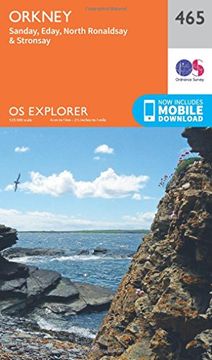 portada Orkney - Sanday, Eday, North Ronaldsay and Stronsay 1 : 25 000 (OS Explorer Active Map)