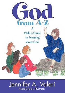 portada god from a-z: a child's guide to learning about god (in English)
