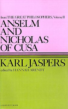 portada anselm and nicholas of cusa (in English)