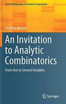 portada An Invitation to Analytic Combinatorics: From one to Several Variables (Texts & Monographs in Symbolic Computation) (in English)