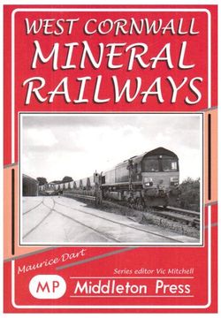 portada West Cornwall Mineral Railways