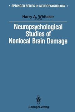 portada neuropsychological studies of nonfocal brain damage: dementia and trauma (en Inglés)