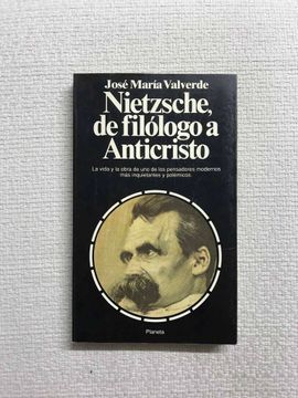 portada Nietzsche, de Filologo a Anticristo