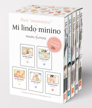 portada Pack Miautastico: Mi Lindo Minino, Vol. 1-5 (in Spanish)