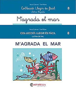 portada M'Agrada el Mar: Llegir és Fàcil 8 (in Catalá)