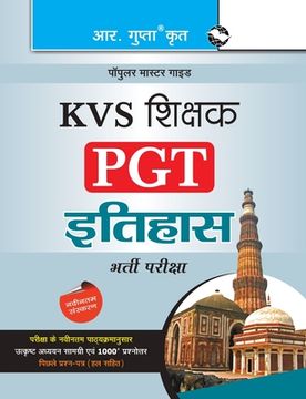 portada Kvs: History (PGT) Teachers Exam Guide (in Hindi)