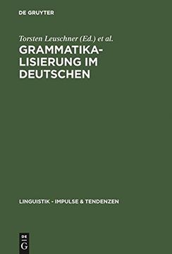 portada Grammatikalisierung im Deutschen (Linguistik: Impulse & Tendenzen) (German Edition)
