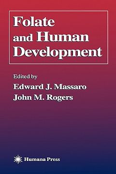portada folate and human development (en Inglés)