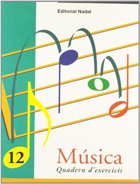 portada Musica 12 Quadern D'exercicis - Cicle Superior