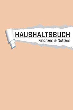 portada Haushaltsbuch: Beige Einnahmen und Ausgaben Planen und Sparen i din a5 i 120 Seiten i Undatiert i 52 Wochen i Fixkosten i Bilanz i Finanzplaner (Finanzen) (in German)