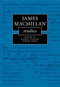 portada James Macmillan Studies (Cambridge Composer Studies) (in English)