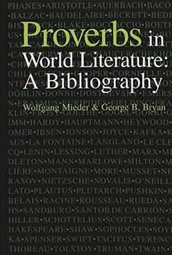 portada proverbs in world literature: a bibliography (en Inglés)