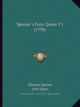 portada spenser's fairy queen v1 (1758) (in English)