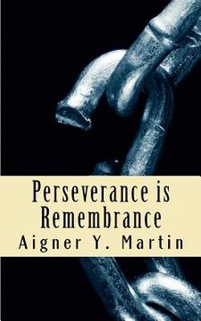 portada perseverance is remembrance (en Inglés)