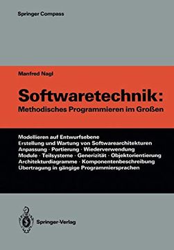 portada Softwaretechnik: Methodisches Programmieren im Großen (in German)