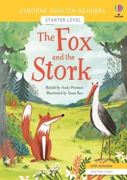 portada The fox and the Stork (English Readers Starter Level) (en Inglés)