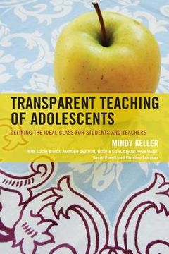 portada transparent teaching of adolescents