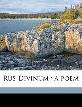 portada rus divinum: a poem (en Inglés)