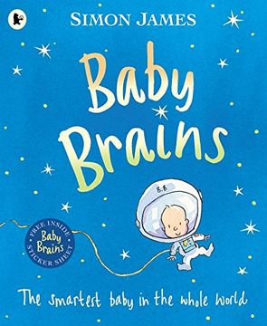 portada Baby Brains: The Smartest Baby in the Whole World (en Inglés)