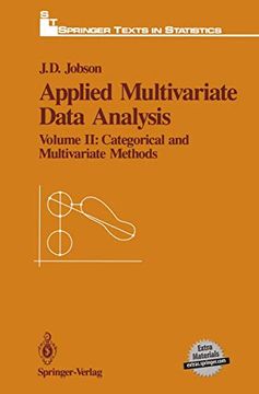 portada Applied Multivariate Data Analysis: Volume II: Categorical and Multivariate Methods (en Inglés)