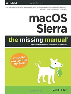 portada macOS Sierra: The Missing Manual: The book that should have been in the box (en Inglés)