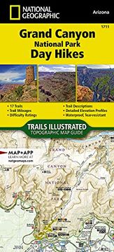 portada Grand Canyon National Park day Hikes map (en Inglés)