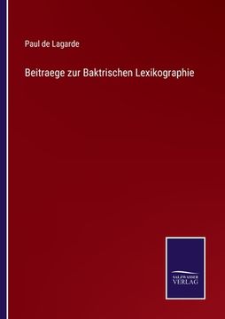 portada Beitraege zur Baktrischen Lexikographie (in German)