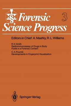 portada forensic science progress: volume 3