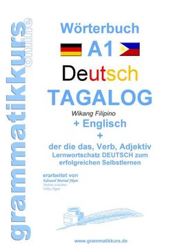 portada Wörterbuch Deutsch - Tagalog - Englisch a1 (en Alemán)