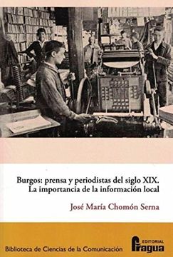 portada Burgos: Prensa y Periodistas del Siglo xix (in Spanish)