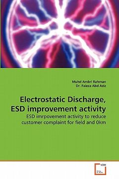 portada electrostatic discharge, esd improvement activity (in English)