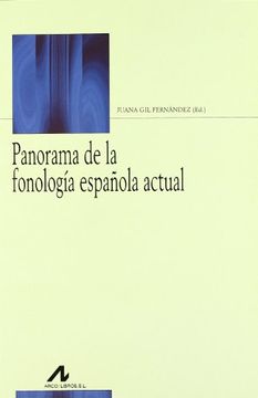 portada Panorama de la fonología española actual (Bibliotheca philologica) (in Spanish)