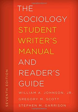 portada The Sociology Student Writer's Manual and Reader's Guide (The Student Writer's Manual: A Guide to Reading and Writing) 