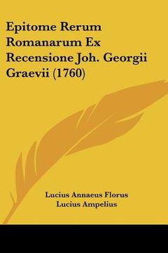 portada epitome rerum romanarum ex recensione joh. georgii graevii (1760) (in English)