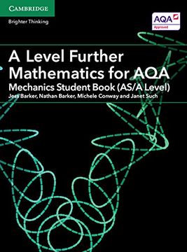 portada A Level Further Mathematics for Aqa Mechanics Student Book (As/A Level) (en Inglés)