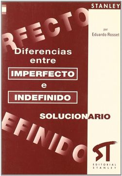 portada Diferencias Entre Imperfecto e Indefinido: Solucionario (in Spanish)