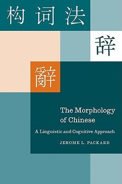 portada The Morphology of Chinese (en Inglés)