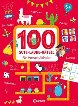 portada 100 Gute-Laune-Rätsel bis zum Schulanfang (en Alemán)