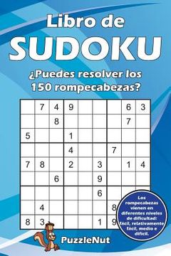 portada Libro de Sudoku: ¿Puedes resolver los 150 rompecabezas?
